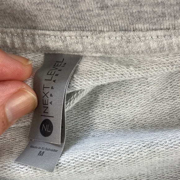 Women’s Burial Gray Christmas Lights cactus mushroom floral sweatshirt medium M - Picture 5 of 8